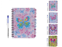 Butterfly Notebook with Pen